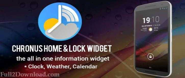 Chronus Pro 8.6.2 Final Download - Android clock, weather widget