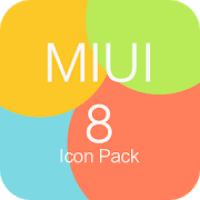 MIUI 8 Icon Pack v2.0 APK [Patched]