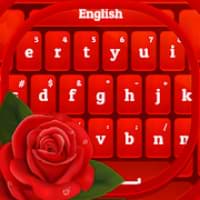 Download Red Rose Keyboard Full 4.2.3 APK – Romantic Keyboard